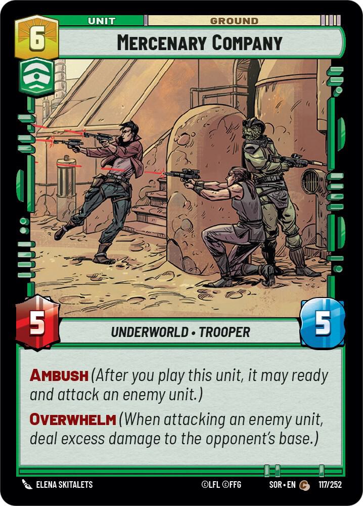 Mercenary Company [Spark of Rebellion] 117/252