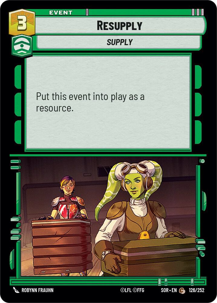 Resupply [Spark of Rebellion] 126/252