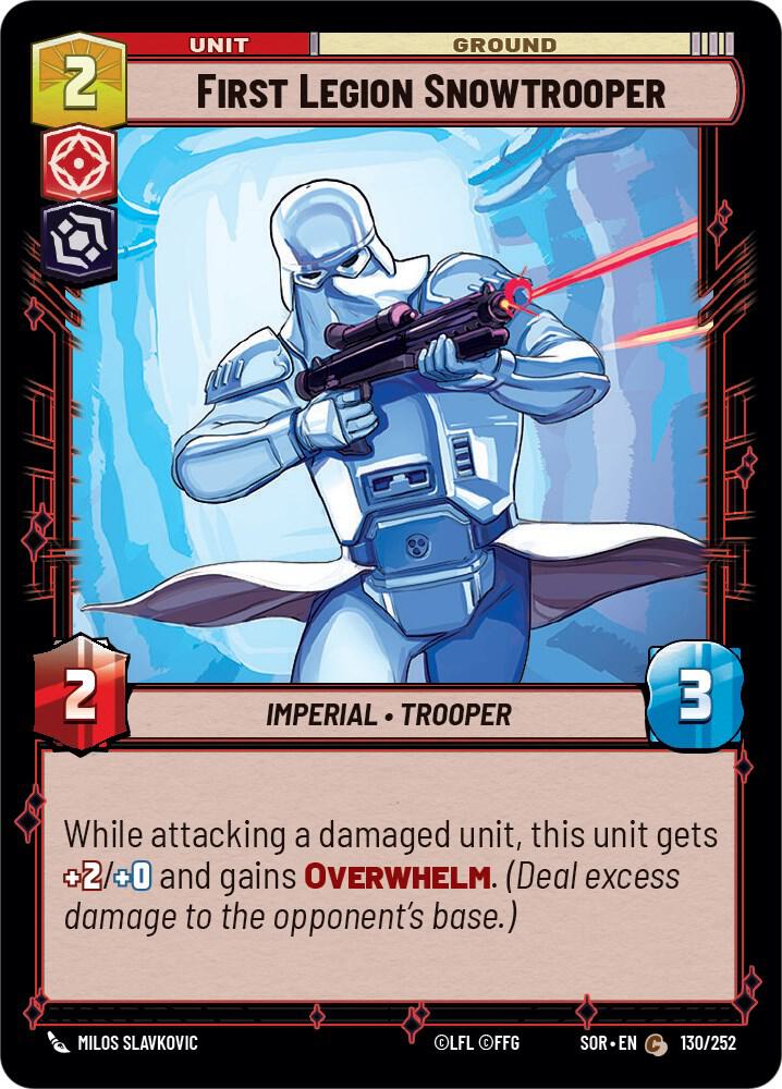 First Legion Snowtrooper [Spark of Rebellion] 130/252