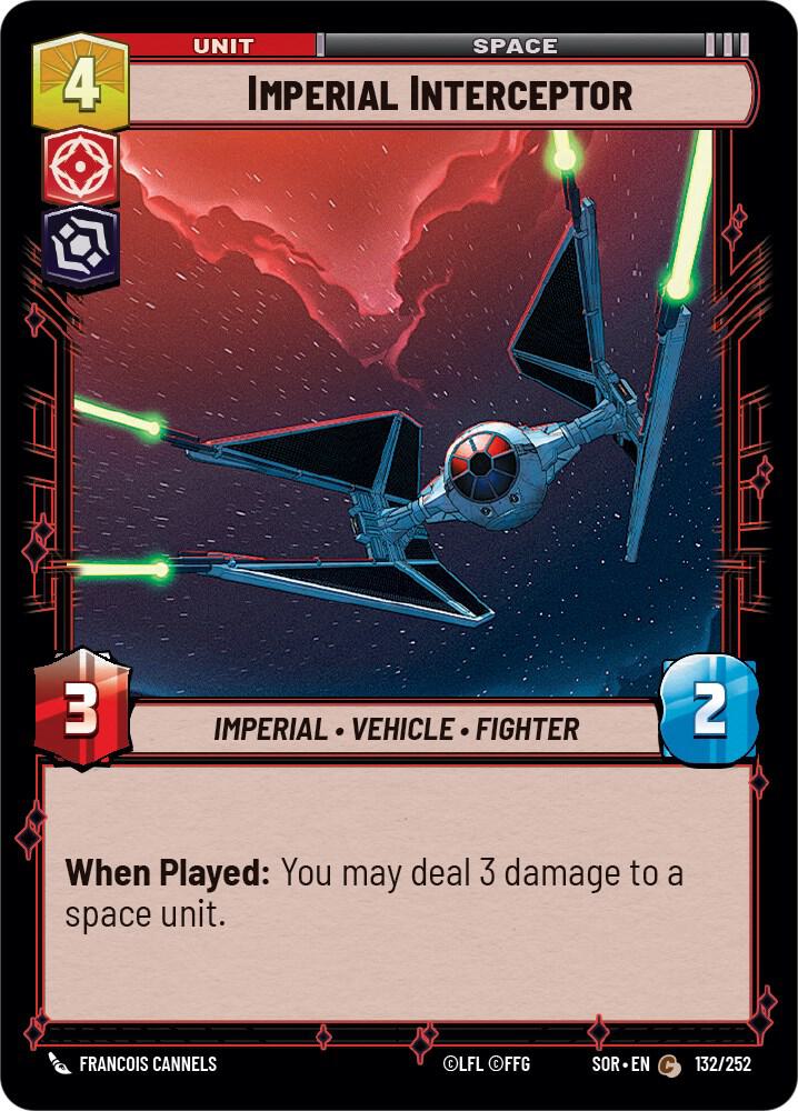 Imperial Interceptor [Spark of Rebellion] 132/252