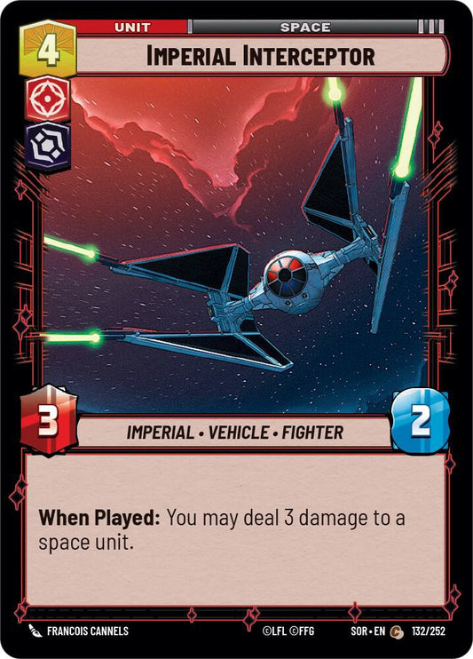 Imperial Interceptor [Spark of Rebellion] 132/252