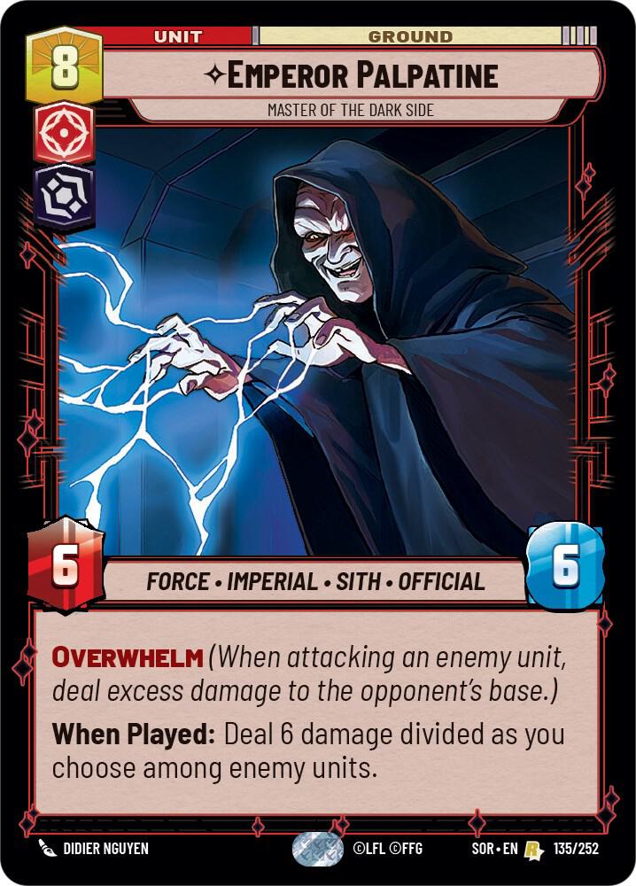 Emperor Palpatine - Master of the Dark Side [Spark of Rebellion] 135/252