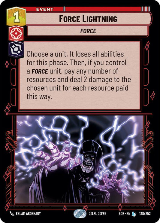 Force Lightning [Spark of Rebellion] 138/252