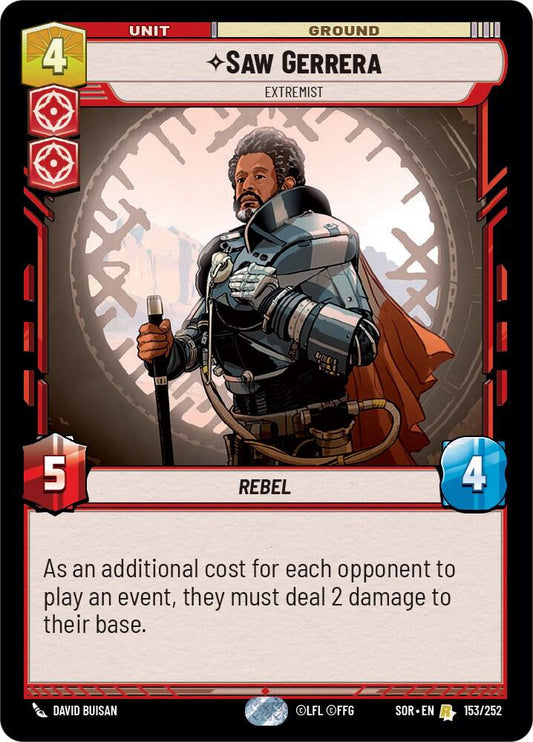 Saw Gerrera - Extremist [Spark of Rebellion] 153/252