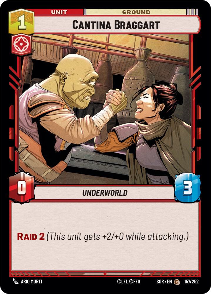 Cantina Braggart [Spark of Rebellion] 157/252