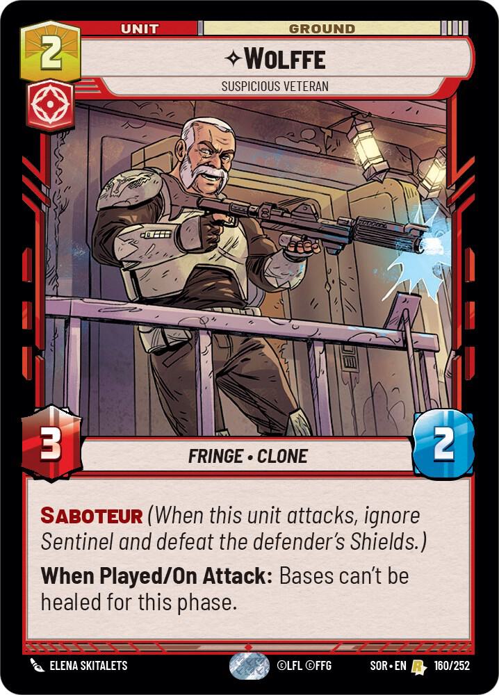 Wolffe - Suspicious Veteran [Spark of Rebellion] 160/252