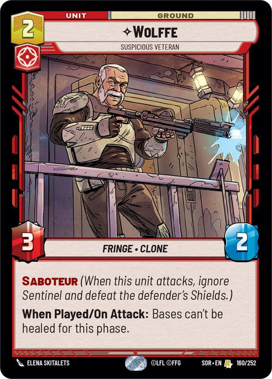 Wolffe - Suspicious Veteran [Spark of Rebellion] 160/252