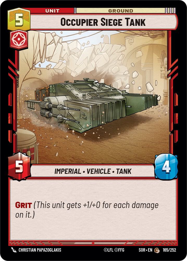 Occupier Siege Tank [Spark of Rebellion] 165/252
