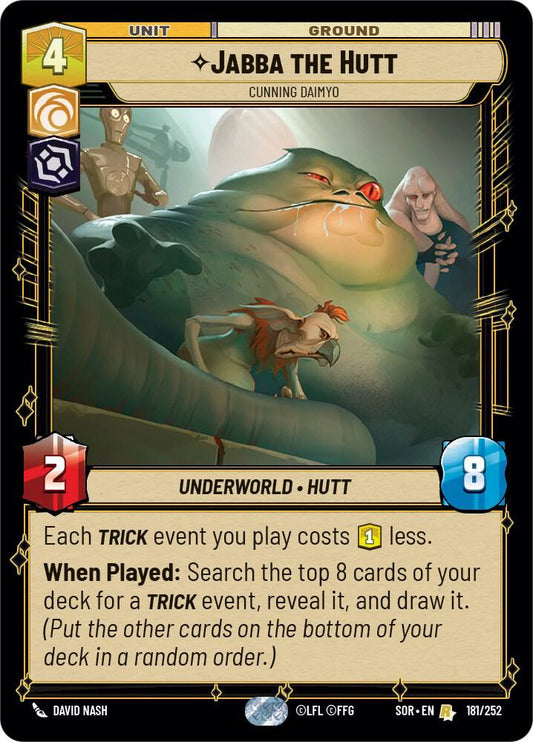 Jabba the Hutt - Cunning Daimyo [Spark of Rebellion] 181/252