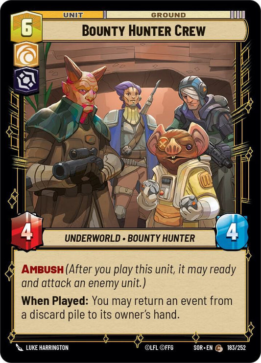 Bounty Hunter Crew [Spark of Rebellion] 183/252