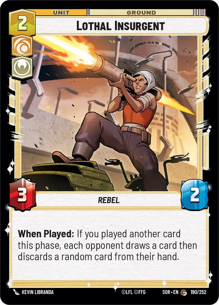Lothal Insurgent [Spark of Rebellion] 190/252