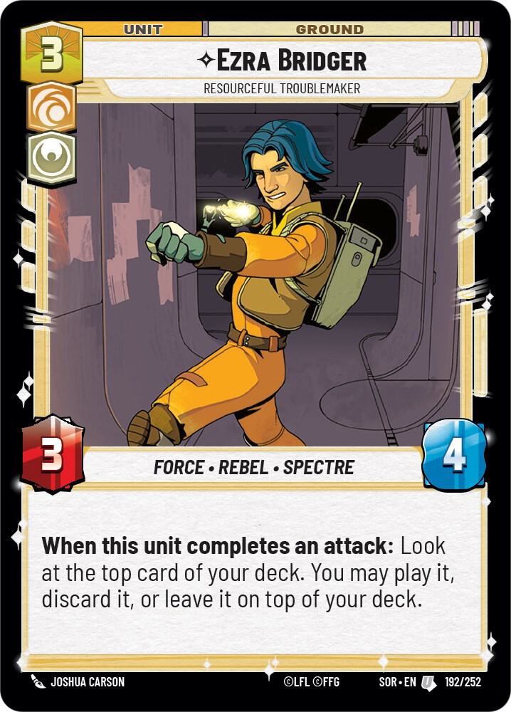 Ezra Bridger - Resourceful Troublemaker [Spark of Rebellion] 192/252