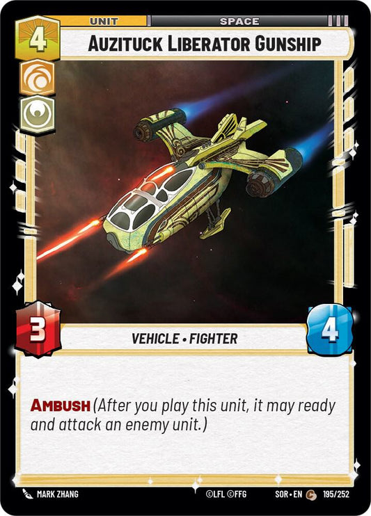 Auzituck Liberator Gunship [Spark of Rebellion] 195/252