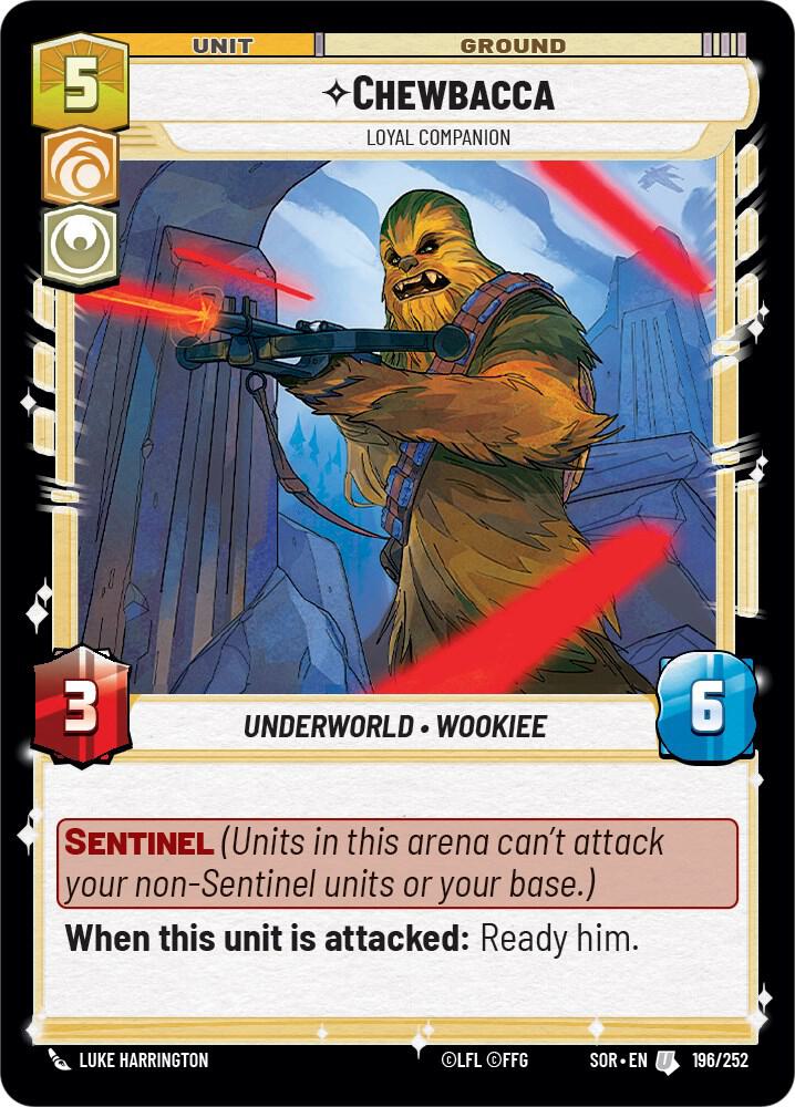 Chewbacca - Loyal Companion [Spark of Rebellion] 196/252