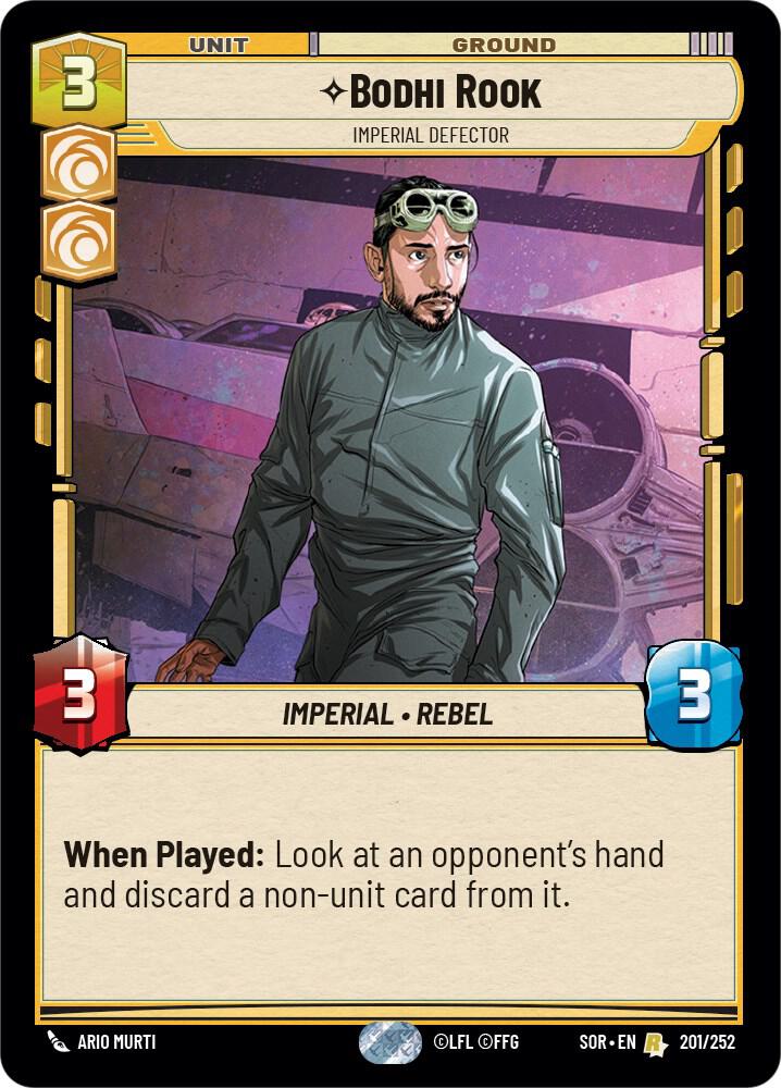 Bodhi Rook - Imperial Defector [Spark of Rebellion] 201/252