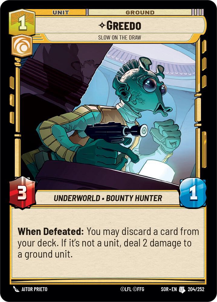Greedo - Slow on the Draw [Spark of Rebellion] 204/252