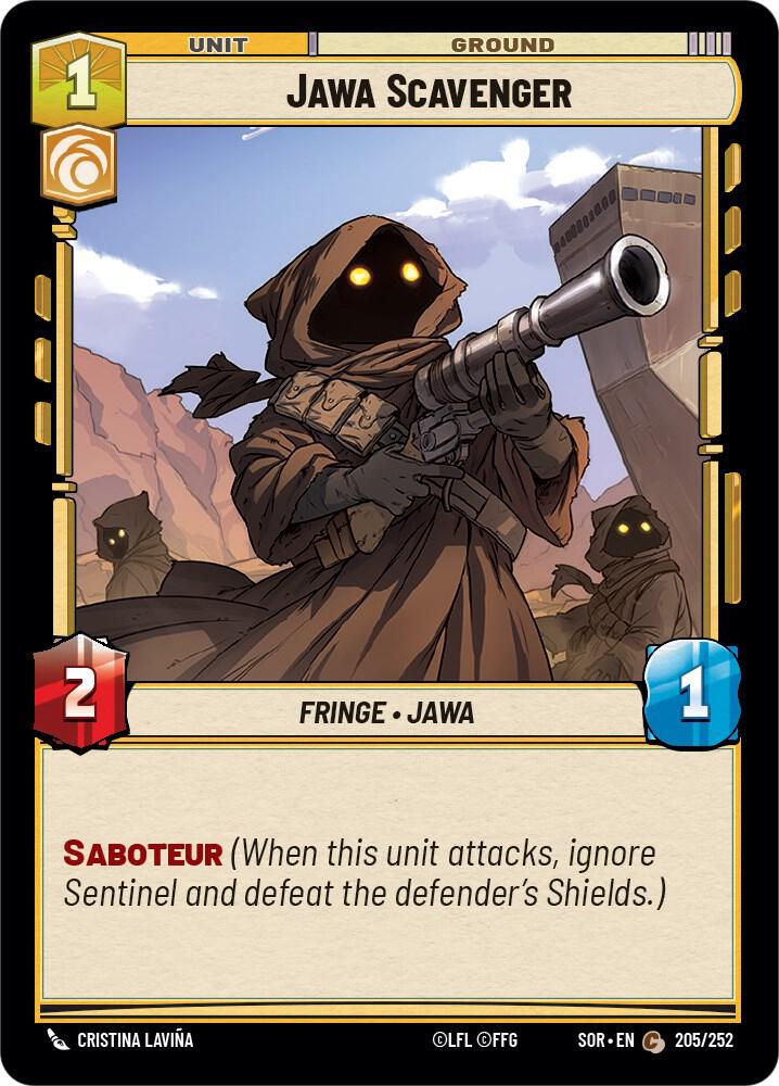 Jawa Scavenger [Spark of Rebellion] 205/252