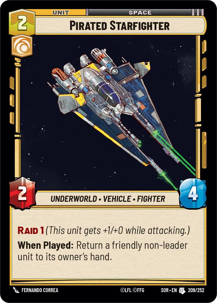 Pirated Starfighter [Spark of Rebellion] 209/252