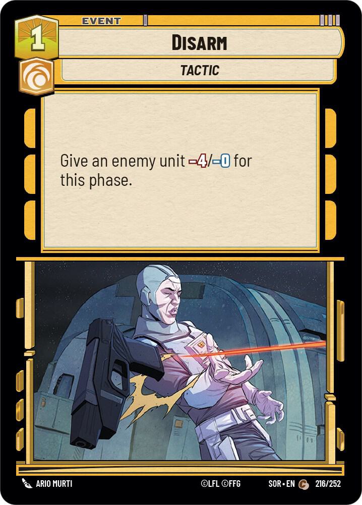 Disarm [Spark of Rebellion] 216/252