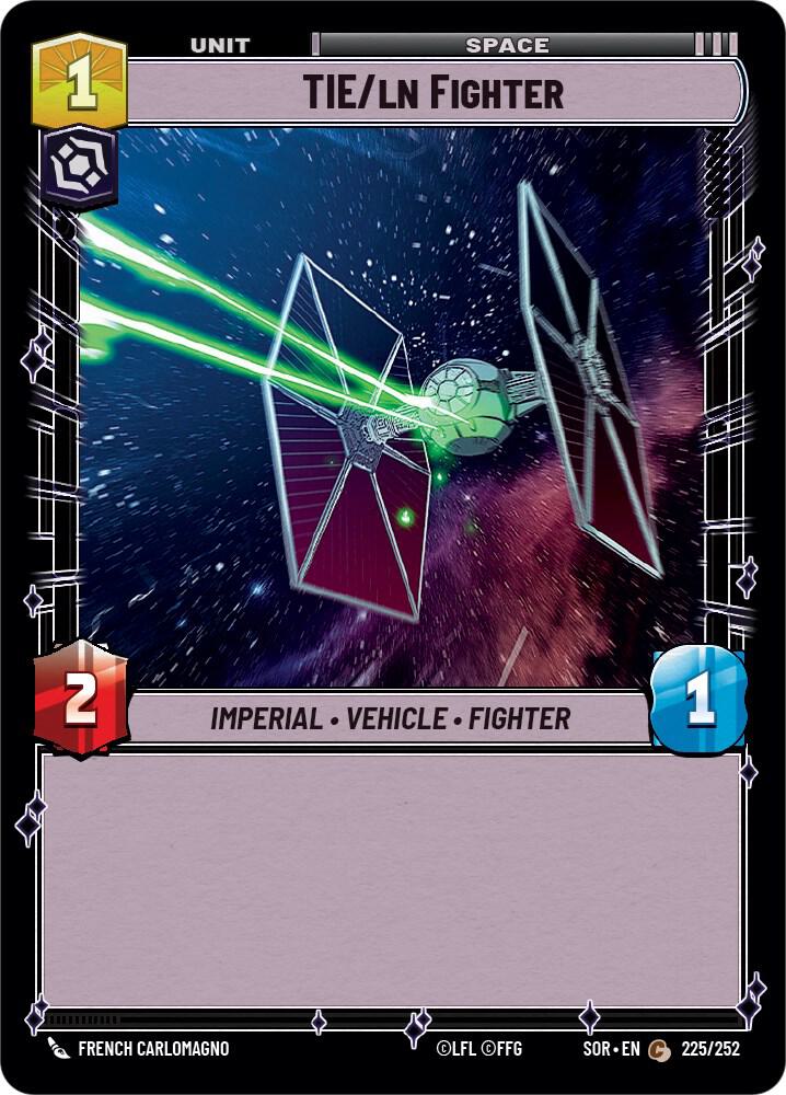 TIE/ln Fighter [Spark of Rebellion] 225/252