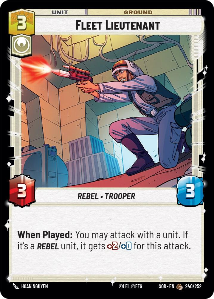 Fleet Lieutenant [Spark of Rebellion] 240/252