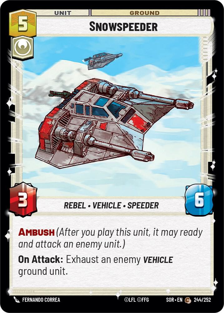 Snowspeeder [Spark of Rebellion] 244/252
