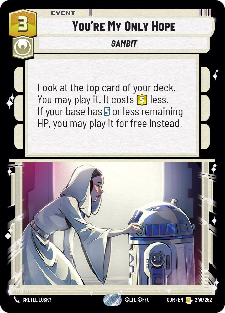 You're My Only Hope [Spark of Rebellion] 246/252