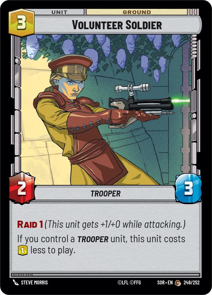 Volunteer Soldier [Spark of Rebellion] 248/252