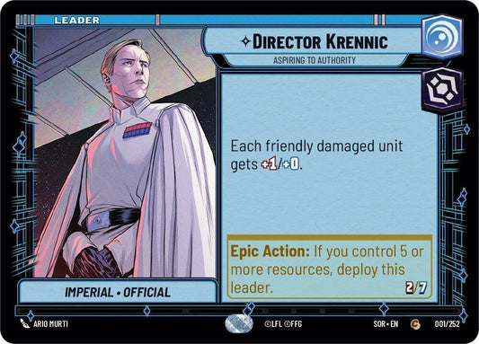 Director Krennic - Aspiring to Authority [Spark of Rebellion] 001/252