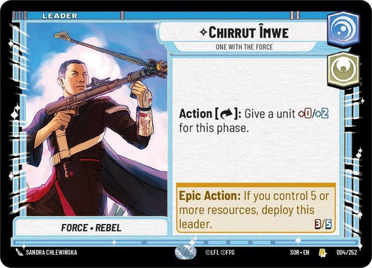 Chirrut Imwe - One With The Force [Spark of Rebellion] 004/252