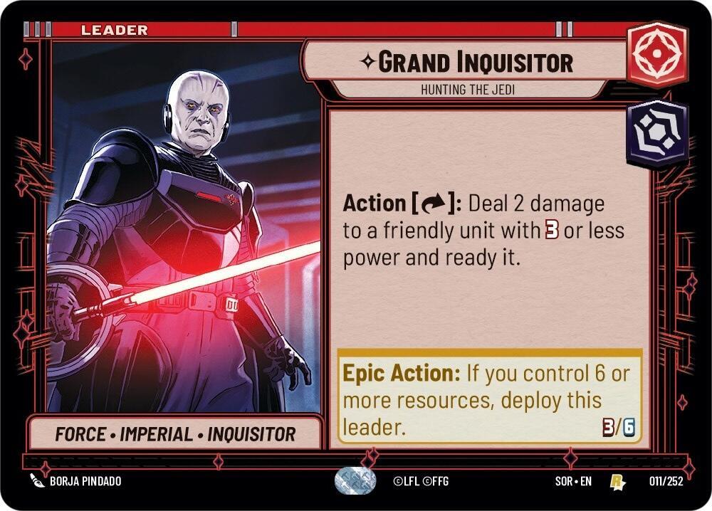 Grand Inquisitor - Hunting the Jedi [Spark of Rebellion] 011/252