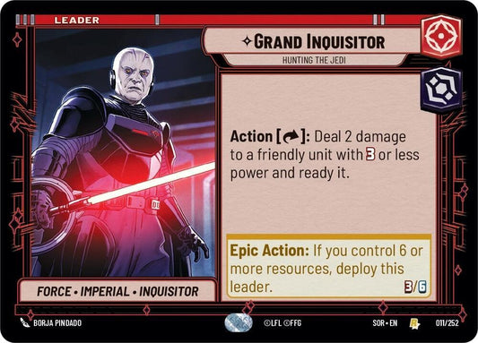 Grand Inquisitor - Hunting the Jedi [Spark of Rebellion] 011/252