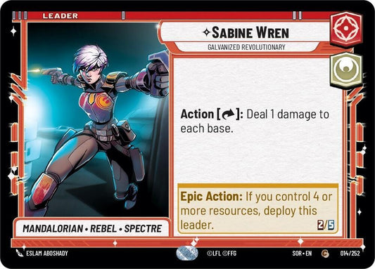 Sabine Wren - Galvanized Revolutionary [Spark of Rebellion] 014/252