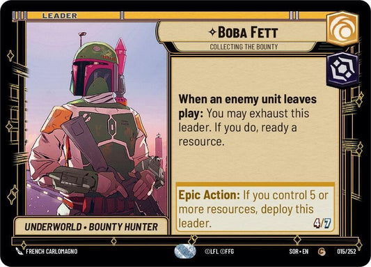Boba Fett - Collecting the Bounty [Spark of Rebellion] 015/252