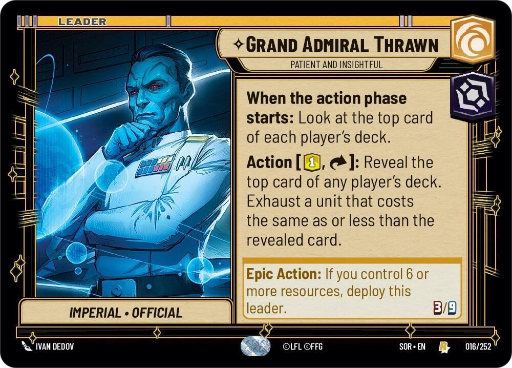 Grand Admiral Thrawn - Patient and Insightful [Spark of Rebellion] 016/252