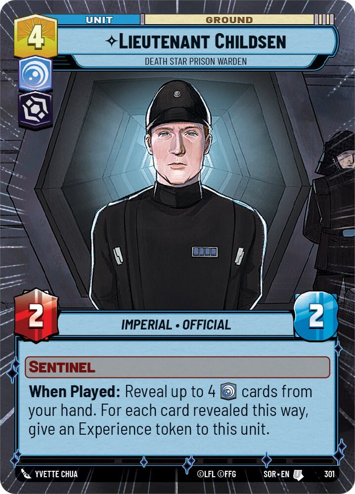 Lieutenant Childsen - Death Star Prison Warden (Hyperspace) [Spark of Rebellion] 301