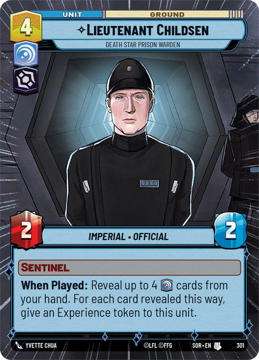 Lieutenant Childsen - Death Star Prison Warden (Hyperspace) [Spark of Rebellion] 301