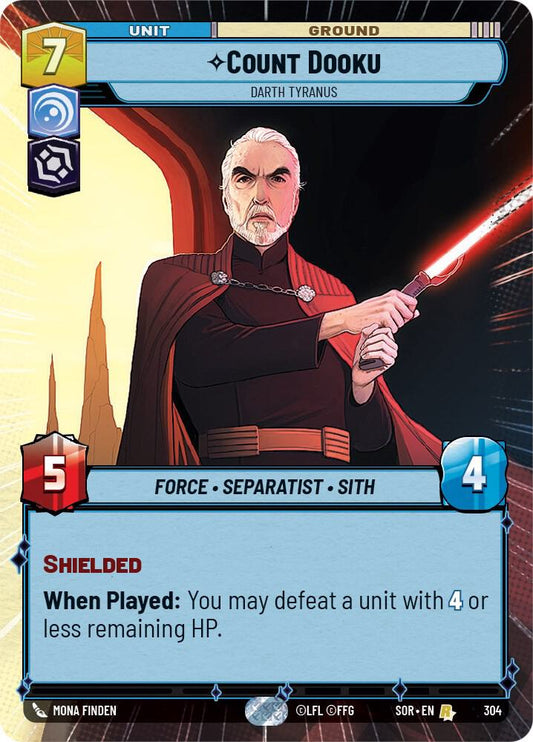 Count Dooku - Darth Tyranus (Hyperspace) [Spark of Rebellion] 304