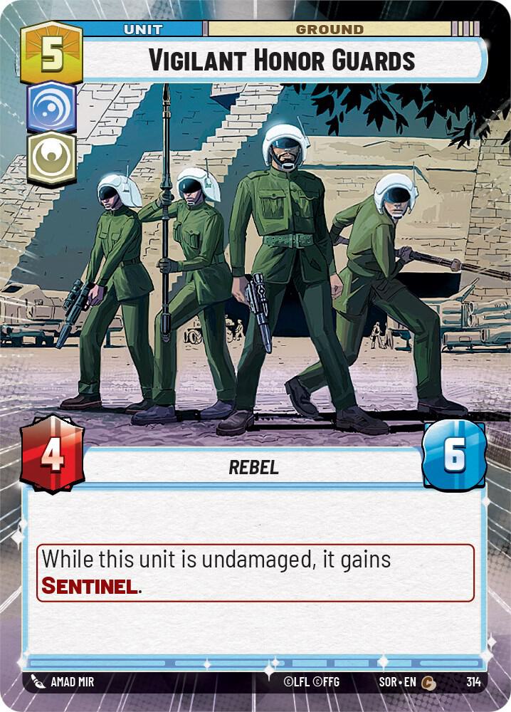 Vigilant Honor Guards (Hyperspace) [Spark of Rebellion] 314