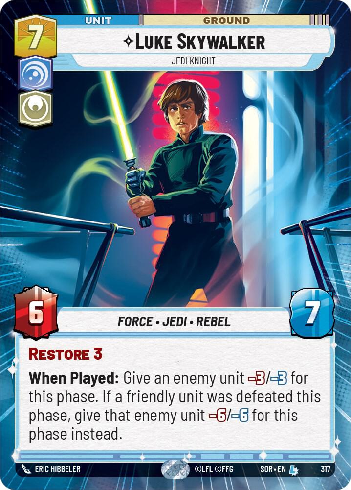 Luke Skywalker - Jedi Knight (Hyperspace) [Spark of Rebellion] 317