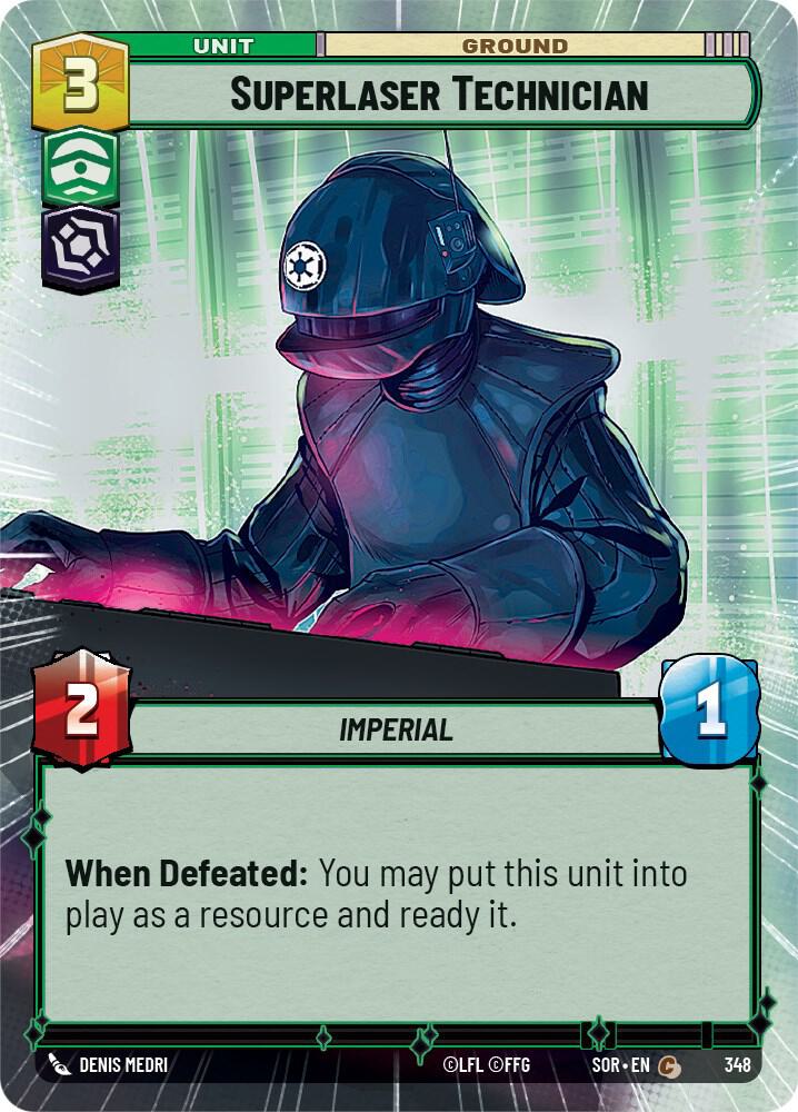 Superlaser Technician (Hyperspace) [Spark of Rebellion] 348