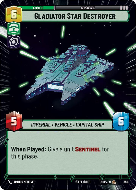 Gladiator Star Destroyer (Hyperspace) [Spark of Rebellion] 350