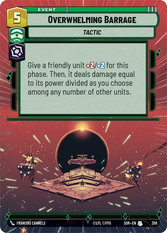 Overwhelming Barrage (Hyperspace) [Spark of Rebellion] 356