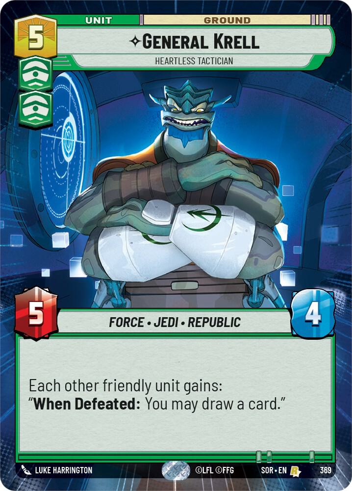 General Krell - Heartless Tactician (Hyperspace) [Spark of Rebellion] 369
