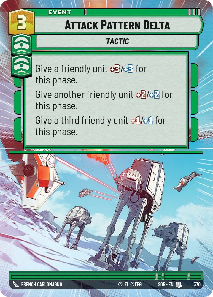 Attack Pattern Delta (Hyperspace) [Spark of Rebellion] 370