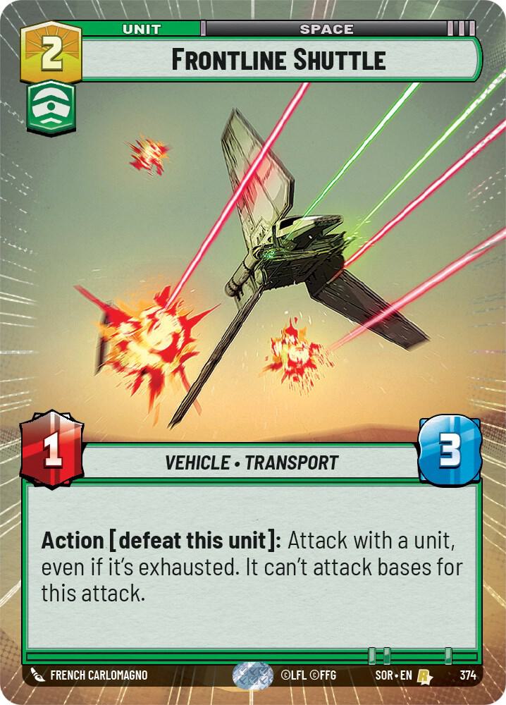 Frontline Shuttle (Hyperspace) [Spark of Rebellion] 374