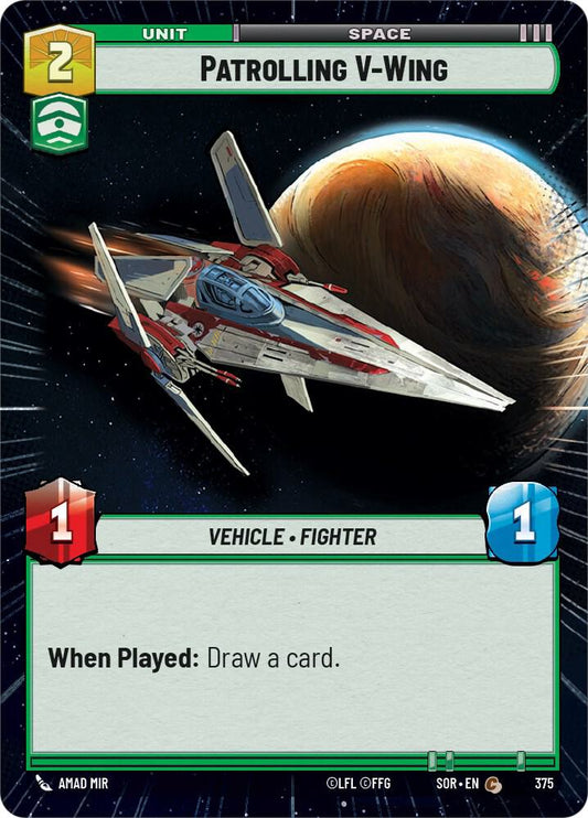 Patrolling V-Wing (Hyperspace) [Spark of Rebellion] 375