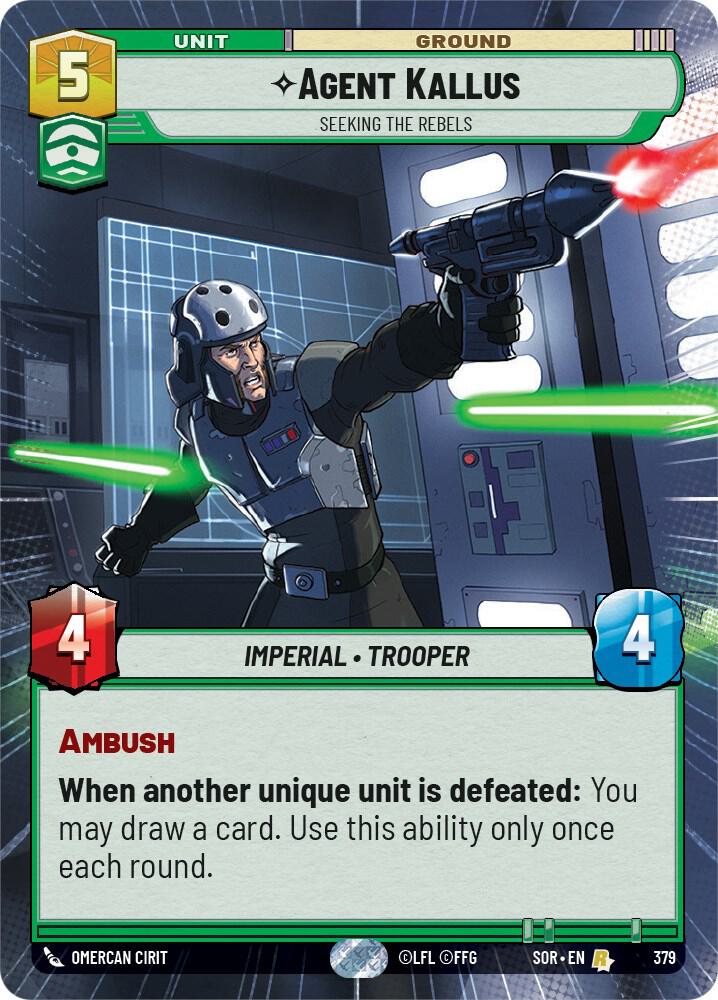 Agent Kallus - Seeking the Rebels (Hyperspace) [Spark of Rebellion] 379