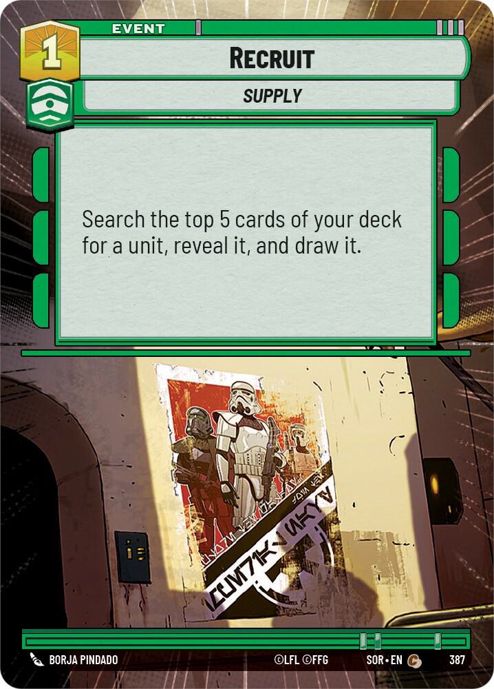 Recruit (Hyperspace) [Spark of Rebellion] 387