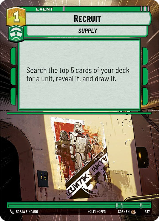 Recruit (Hyperspace) [Spark of Rebellion] 387